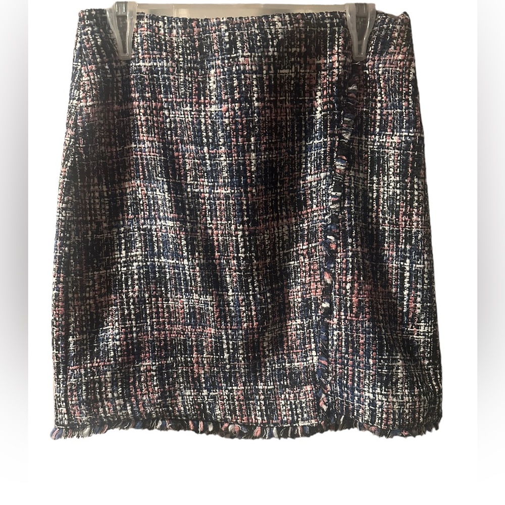 LOFT Tweed Mini Skirt size 4 NWT